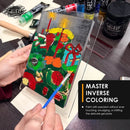 Gelelf Gel Printing Plate + Handle Kit 5"x 7"