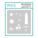 Gina K Designs Stencil - Lighting The Way
