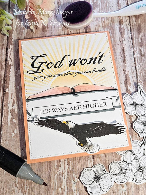Gina K Designs Clear Stamps - God Won't