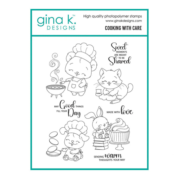 Gina K Designs Clear Stamps - Cooking With Care