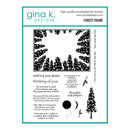 Gina K Designs Clear Stamps - Forest Frame
