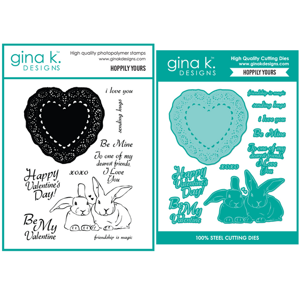 Gina K Designs Die Set - Hoppily Yours