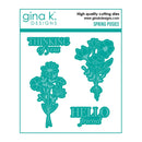 Gina K Designs Stamp & Die Set - Spring Posies