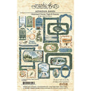 Graphic 45 Adventure Awards collection with various tags and pieces on a white background