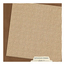 Plaid paper with brown border and 'Adventure Awaits' text, brand 'Graphic 45' visible