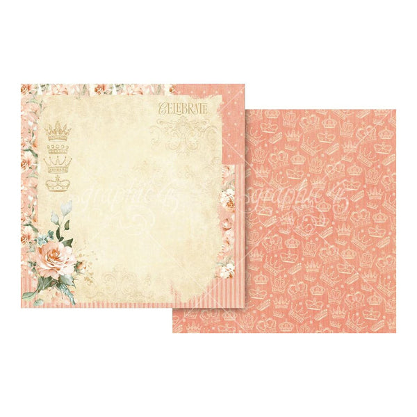 Graphic 45 Always & Forever Double-Sided Cardstock 12"x 12" - Always & Forever Light Layout