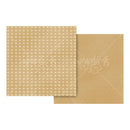 Graphic 45 Always & Forever Double-Sided Cardstock 12"x 12" - Glorious Gold