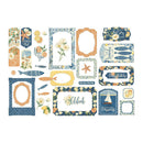 Graphic 45 Chipboard Die-Cuts - Tags & Frames, Scenic Route
