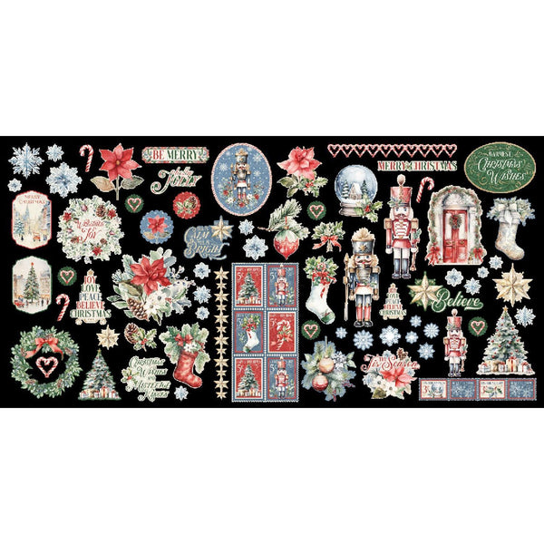 Graphic 45 Deck The Halls Ephemera Set
