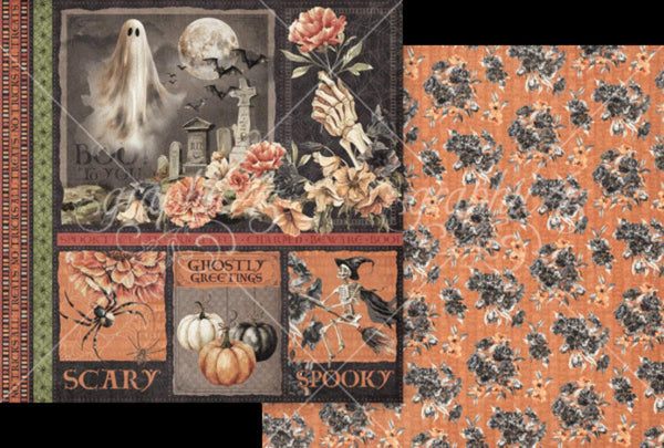 Graphic 45 Ghostly Greetings Collection Pack 12"x 12"