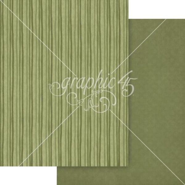 Graphic 45 Ghostly Greetings Patterns & Solids Pack 8.5"x 11"