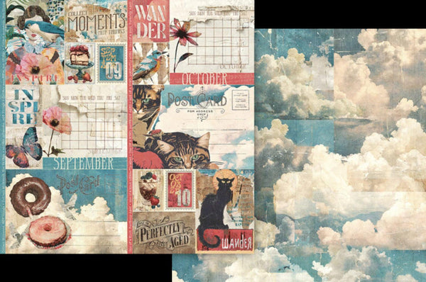 Graphic 45 Journaling Through Time Collection Pack 8"√ó8"