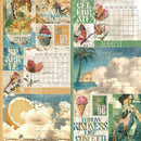 Graphic 45 Journaling Through Time Double-Sided Cardstock 12"x 12" - July & August