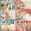 Graphic 45 Journaling Through Time Double-Sided Cardstock 12"x 12" - May & June
