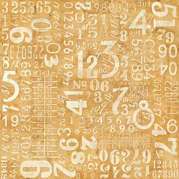 Graphic 45 Journaling Through Time Double-Sided Cardstock 12"x 12" - November & December