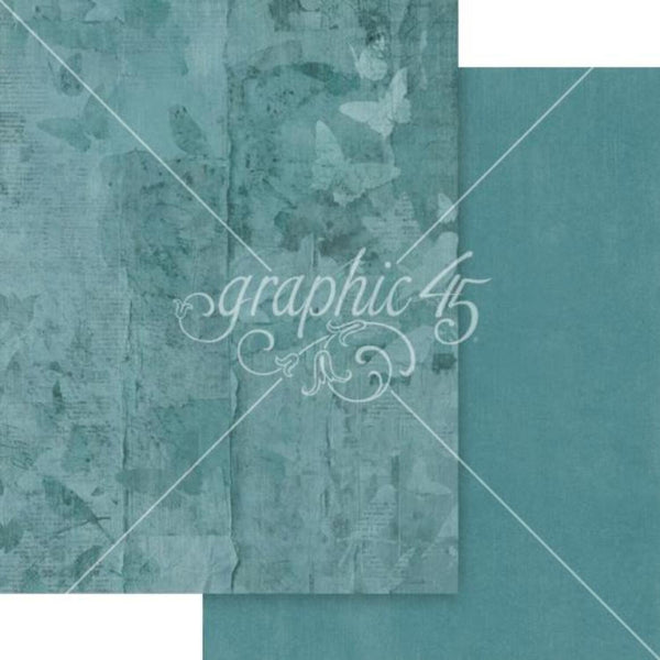 Graphic 45 Journaling Through Time Patterns & Solids Collection Pack 8.5"√ó11"