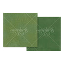 Graphic 45 Wonder Of Oz Pattern & Solid Cardstock 12''x 12'' - Emerald Green