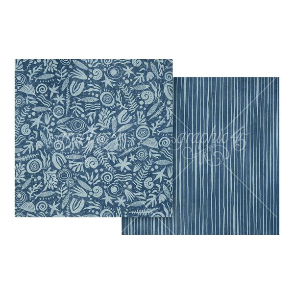 Graphic 45 Scenic Route Double-Sided Cardstock 12"x 12" - Far And Wide