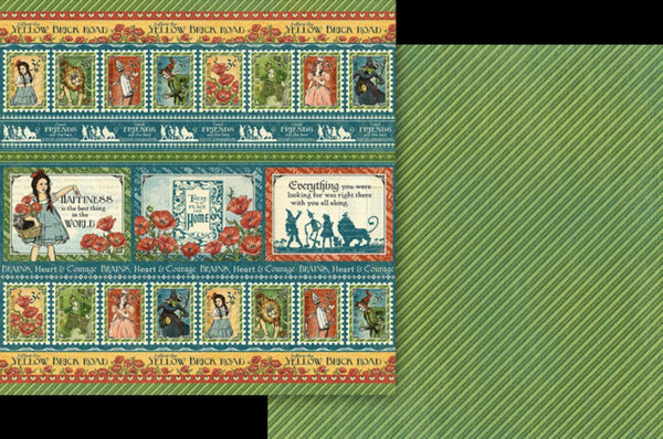 Graphic 45 Wonder Of Oz Collection Pack 12"x 12"