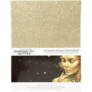 Harmony Diamond Chic Glitter Cardstock 8.5"X11" 20/Pkg Gold Dust