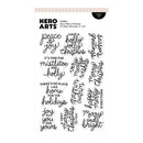 Hero Arts Clear Stamp Set - Very Merry Wishes