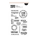 Hero Arts Clear Stamp Set - Vintage Vinyl