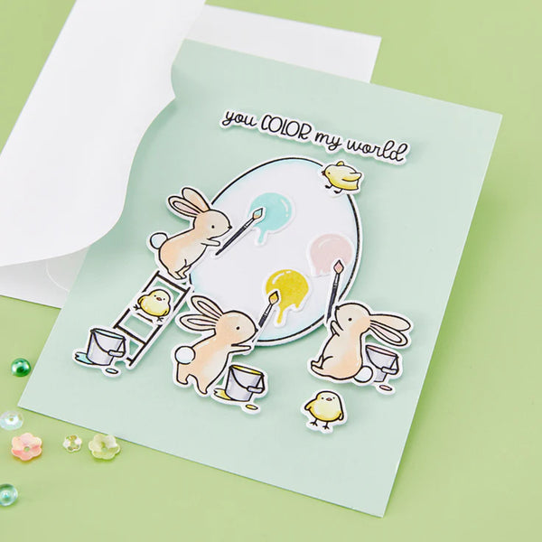 Hero Arts Clear Stamp Set 4" x 6" - Color My World