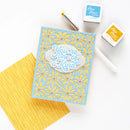 Hero Arts Cling Rubber Stamp 6" x 6" - Rain Texture Bold Prints