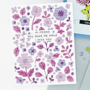 Hero Arts Cover Plate Die - Meadow Blooms