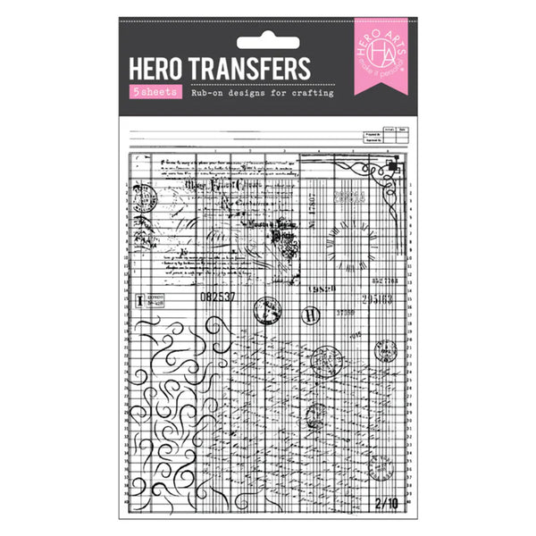 Hero Arts Hero Transfers - Arts Grids & Icons Mixed Media