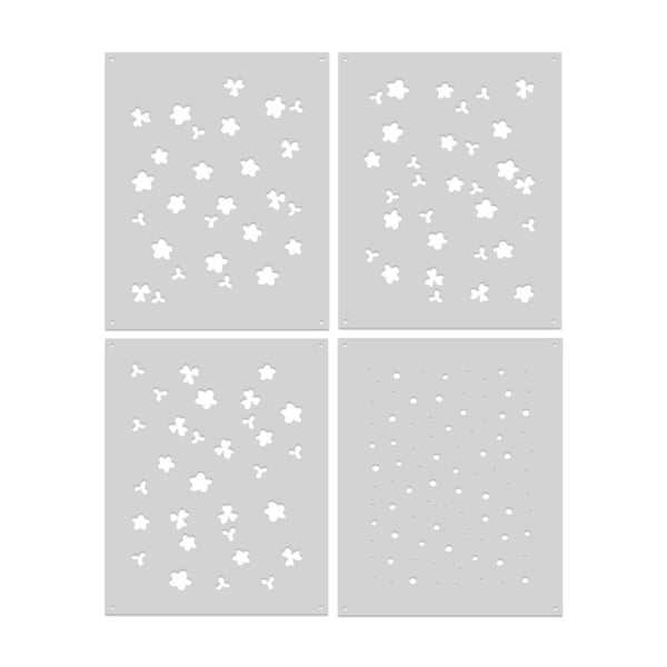 Hero Arts Layering Stencil Set - Flower Power