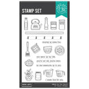 Hero Arts Retro Kitchen Clear Stamp Set - On the Shelf Kitchen