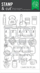 Hero Arts Retro Kitchen Stamp & Cut Set - On the Shelf