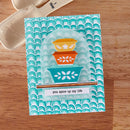 Hero Arts Retro Kitchen Stencil Set - Retro Rainbow
