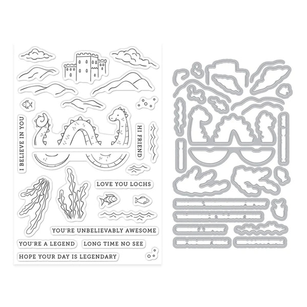 Hero Arts Stamp & Cut Set - Unbelievably Awesome