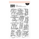 Hero Arts Stamp & Cut Set - Very Merry Wishes