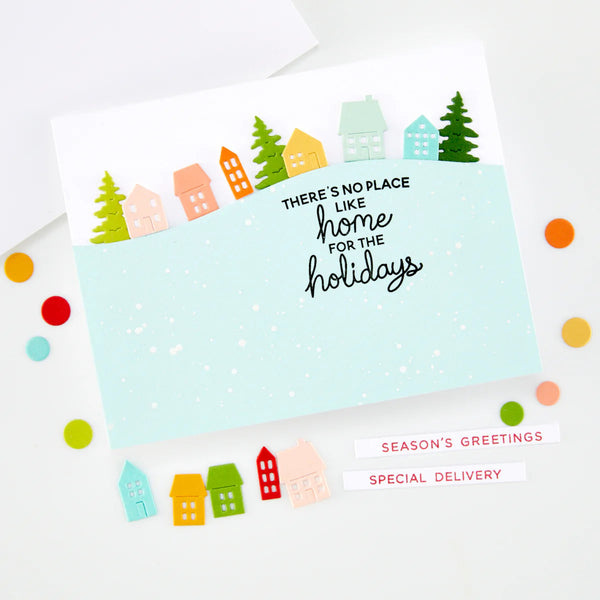 Hero Arts Stamp & Cut Set - Very Merry Wishes