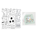 Hero Arts Stamp & Cut Set 4" x 6" - Color My World