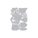 Hero Arts What's Brewing?  Die Set - Stovetop Espresso