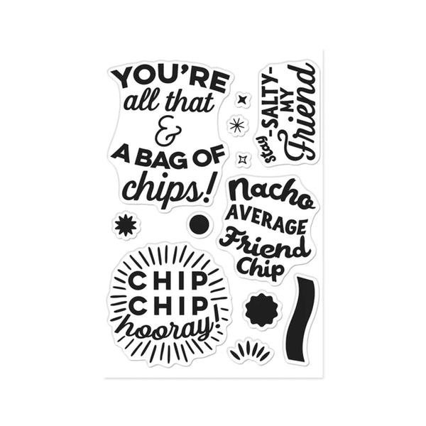 Hero Arts Clear Stamp Set - Chip Chip Hooray