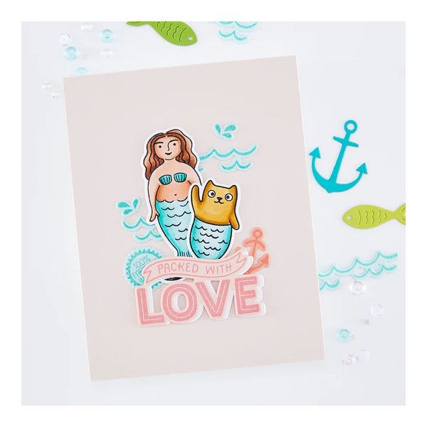 Hero Arts Clear Stamp Set - Partners In Brine