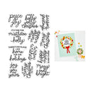 Hero Arts Clear Stamp Set - Very Merry Wishes