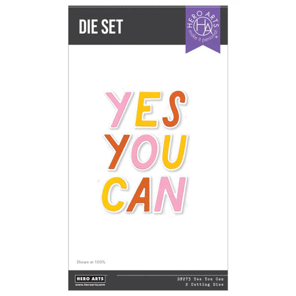 Hero Arts Die & Stencil Bundle - Yes You Can