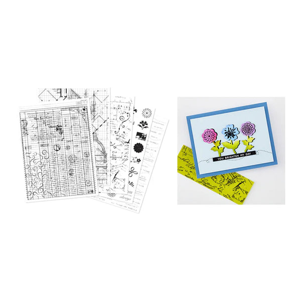 Hero Arts Hero Transfers - Arts Grids & Icons Mixed Media