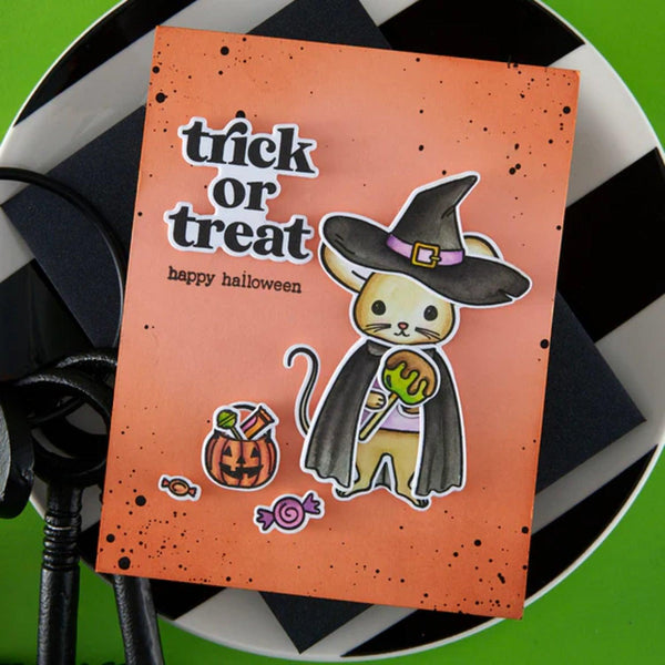 Hero Arts Hocus Pocus Clear Stamp Set - Season‚Äö√Ñ√¥s Creepings