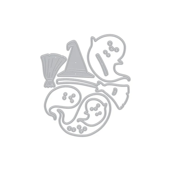 Hero Arts Hocus Pocus Stylish Etched Die Set - Boo to You