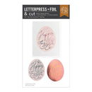 Hero Arts Letterpress + Foil & Cut - Happy Easter