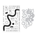 Hero Arts Stamp & Cut Set - Wild Ride