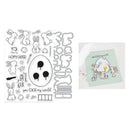 Hero Arts Stamp & Cut Set 4" x 6" - Color My World
