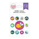 Pack of Hero Arts Sticker Stamper Critters refill pack on a white background